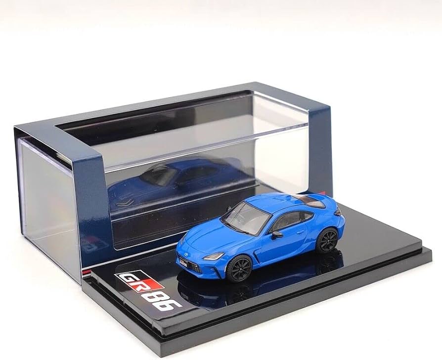 Amazon.com: HJ 1/64 GR86 RZ 3BA-ZN8 HJ641048ABL Diecast Toys