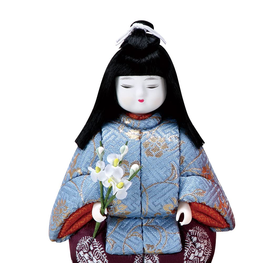 Amazon | 木目込み 人形 キットきめこみ 材料 木目込み雛人形「白梅