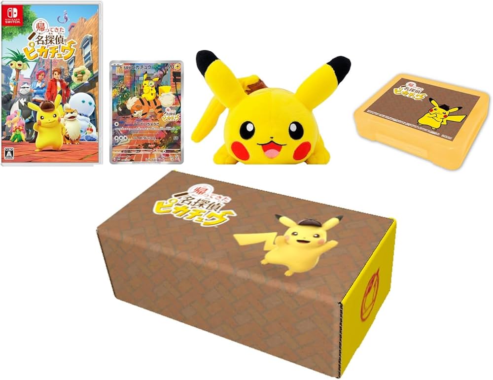 Amazon.co.jp: 【名探偵ピカチュウオリジナルBOX入り】帰ってきた 名