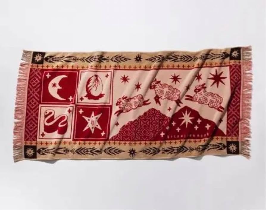 Amazon.co.jp: 羊文学 ブランケット まほうがつかえるラグタオル 限定