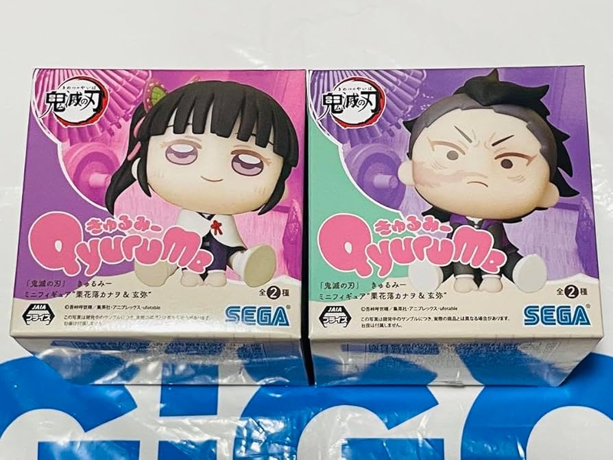 Amazon.co.jp: 鬼 滅 きゅるみー ミニフィギュア 栗花落カナヲ&玄弥 2