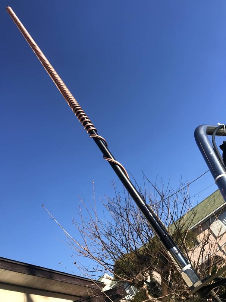 Amazon.co.jp: 特価 限定 CB無線 ヘリカルアンテナ 手巻 6mm銅巻き