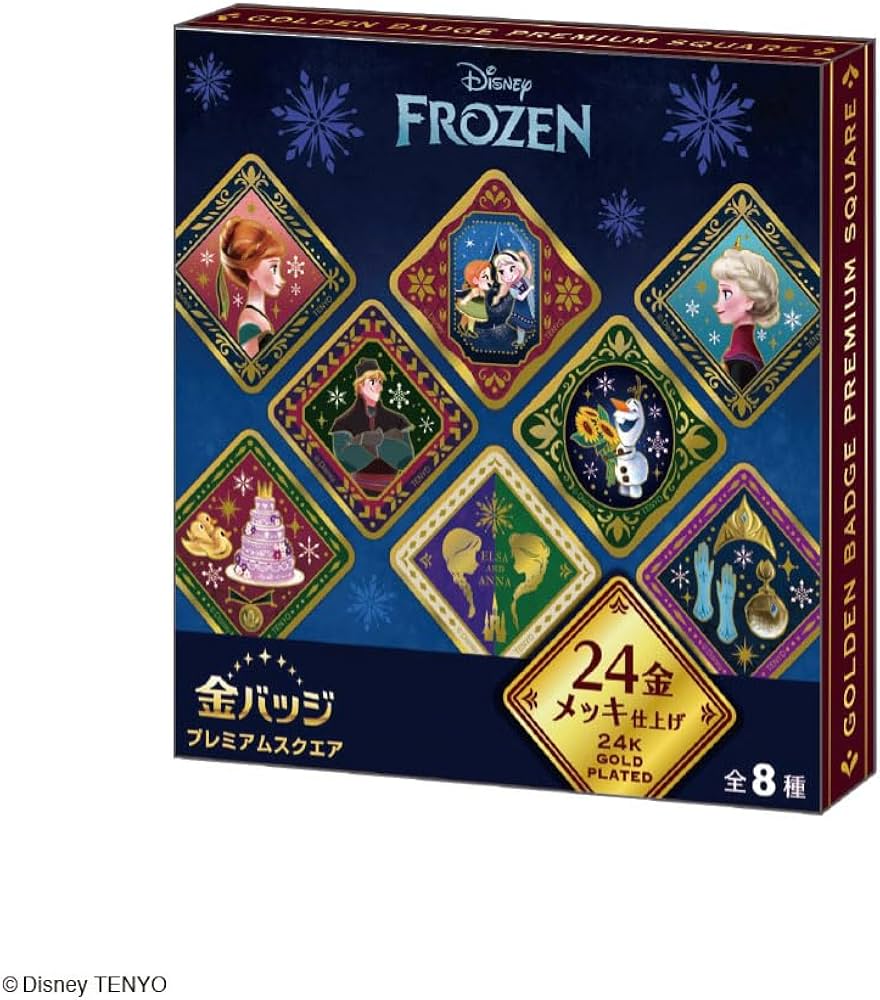 Amazon | テンヨー(Tenyo) 圧倒的な 金バッジ プレミアムスクエア アナ