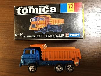 Amazon.co.jp: 黒箱 トミカ 73 いすゞ オフロードダンプ ISUZU OFF