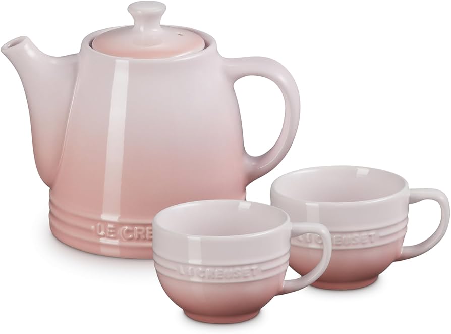 Amazon｜ル・クルーゼ(Le Creuset) ティータイム 3点 セット ティー