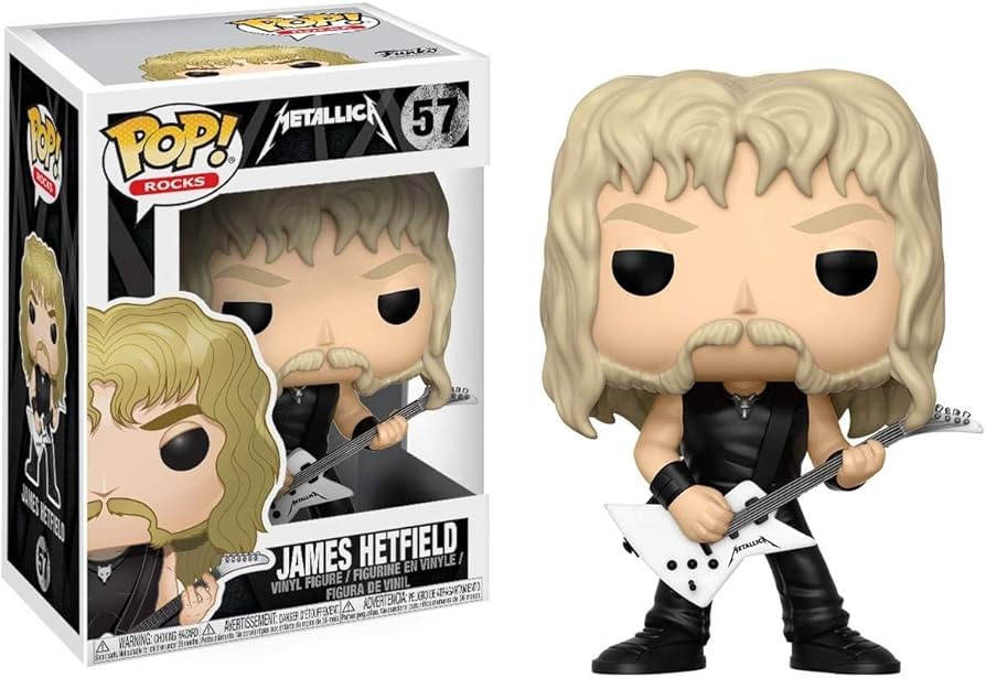 Amazon.com: Funko Pop! Rocks: Metallica - James Hetfield