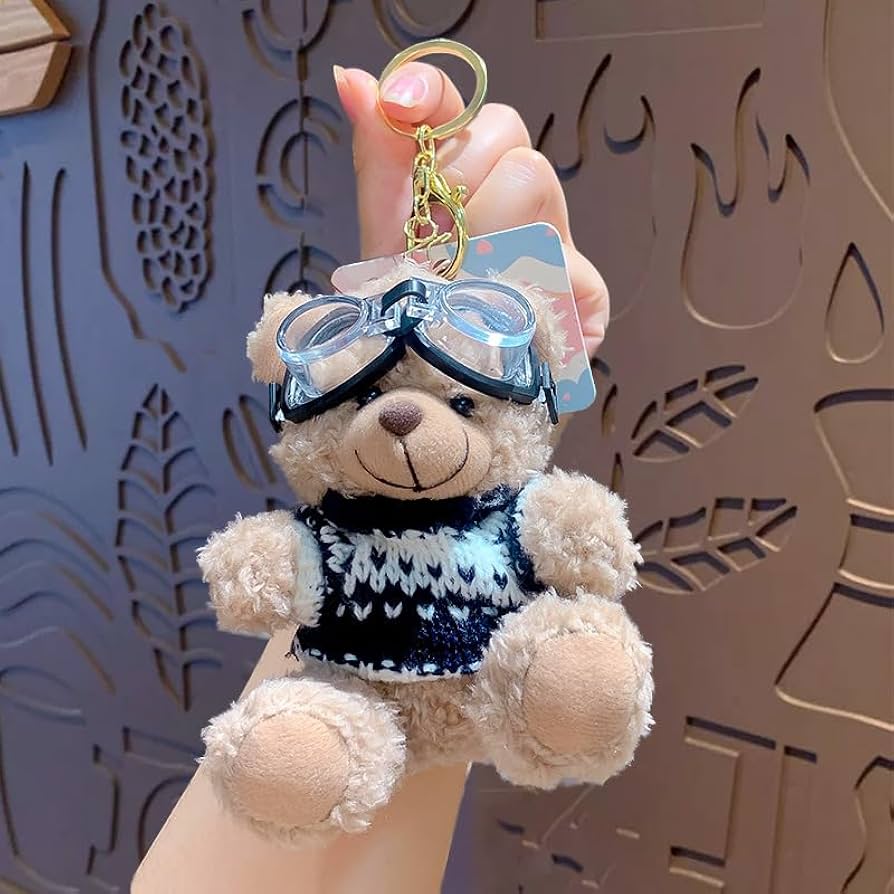 Amazon.co.jp: キャラクターぬいぐるみくまのキーホルダーリュック