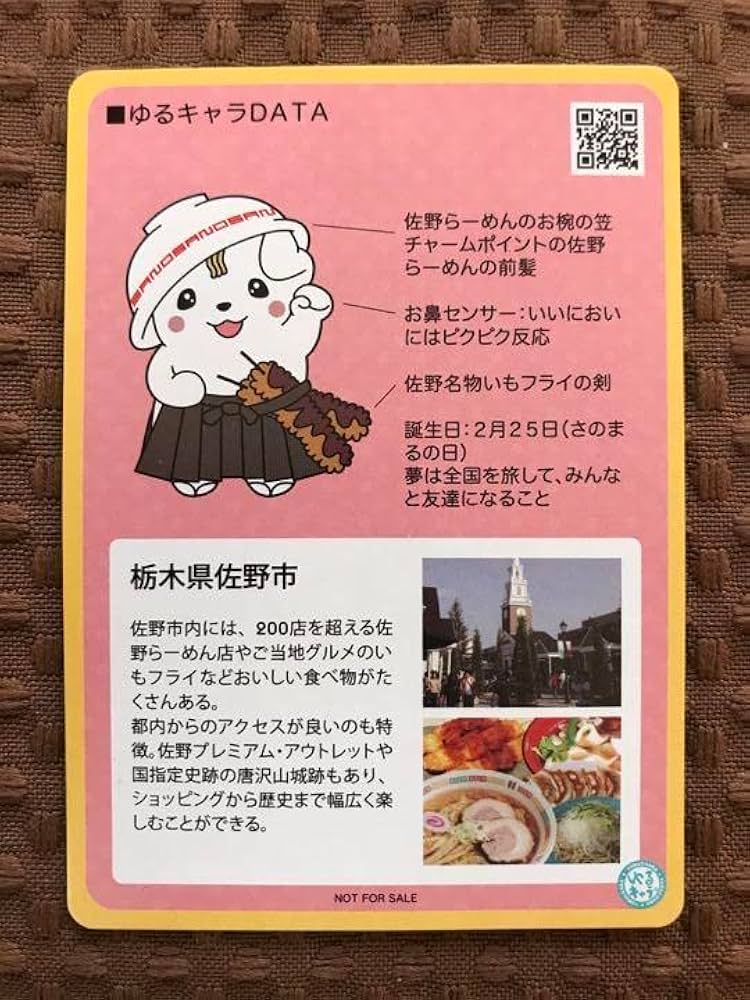 Amazon.co.jp: ゆるキャラトレカ さのまる 栃木県佐野市 : ホーム