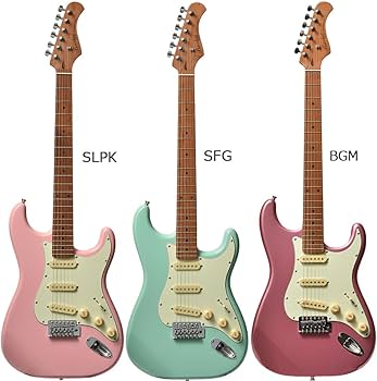 Amazon | Bacchus BST-1-RSM/M エレキギター初心者14点セット 【充電式