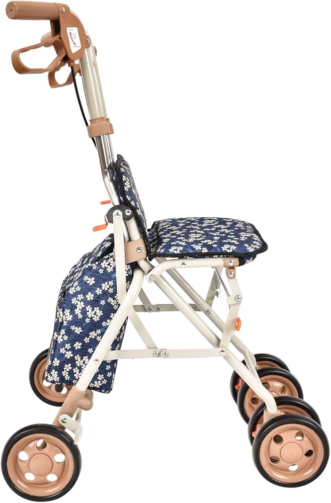 Amazon | Kaitou シルバーカー 座れる 軽量 折りたたみ コンパクト