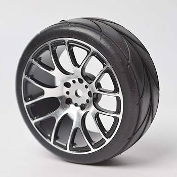 Amazon | Rc 1/10 アルミニウム Yスポークホイール & タイヤ タミヤ TT