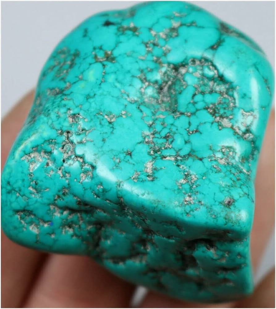 Amazon.co.jp: グリーン ターコイズ 宝石 天然 原石 水晶 レイキ