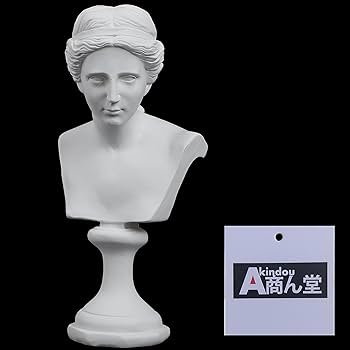 Amazon.co.jp: akindou 自宅が美術館 石膏像風 人物像 シリーズ 割れ