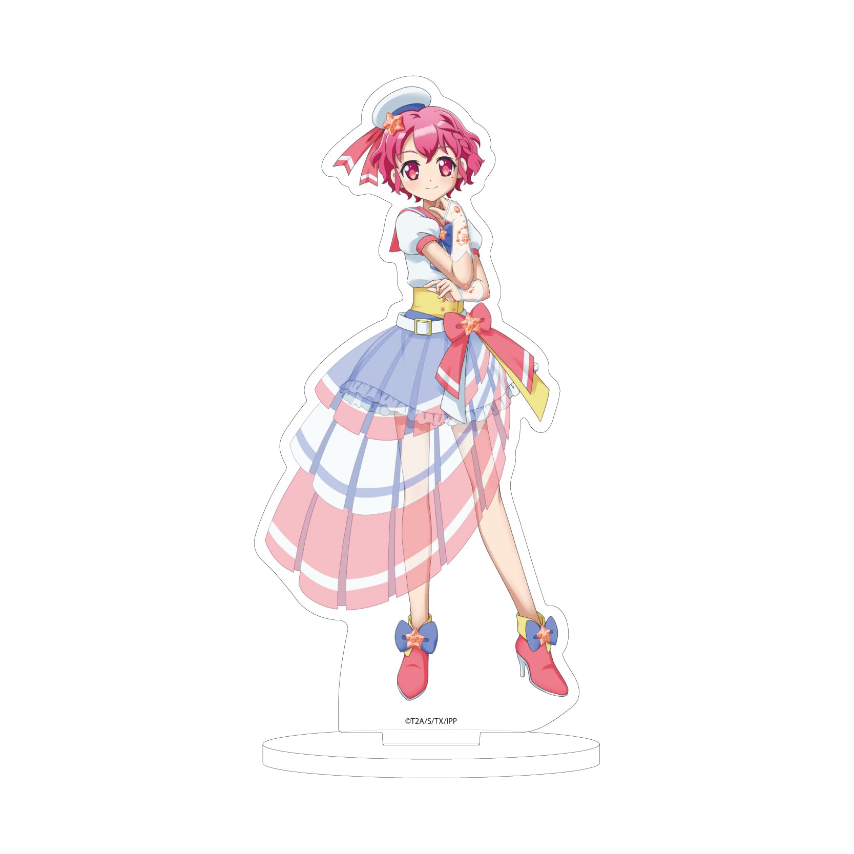 Amazon.co.jp: プリパラ 06 レオナ[描き下ろしイラスト] アクリル