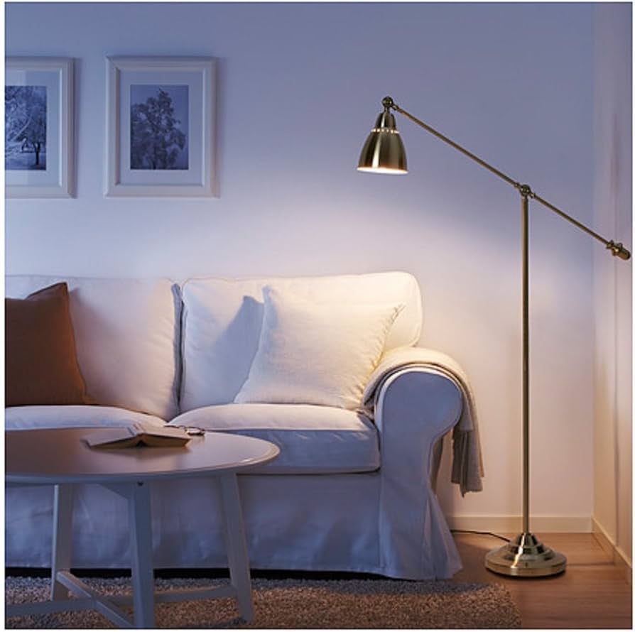 Amazon.co.jp : IKEA/イケア BAROMETER：フロア/読書ランプ 黄銅色