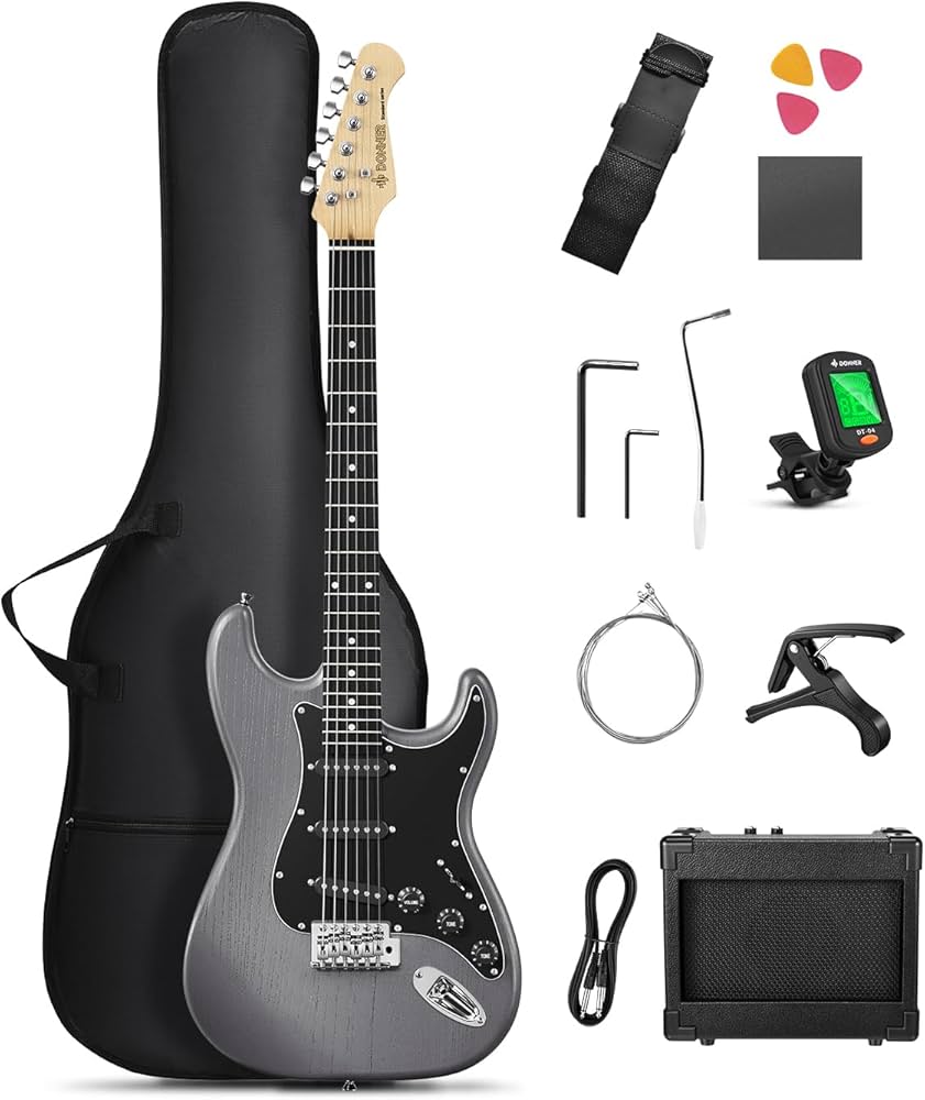 Amazon | Donner エレキギター 初心者セット STタイプ SSSピックアップ