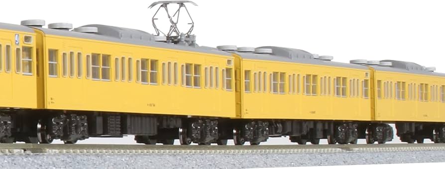 Amazon | KATO Nゲージ 103系 カナリア 中間車3両セット 10-1744D 鉄道