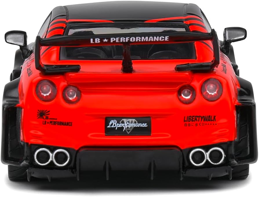 Amazon.com: SOLIDO - NIS GT-R (R35) LBWK - 2020-1/43 : Arts