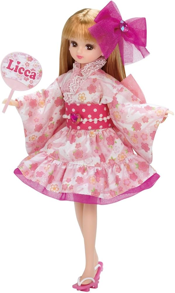Amazon.co.jp: リカちゃん ドレス LW-13 おまつりピンク : おもちゃ