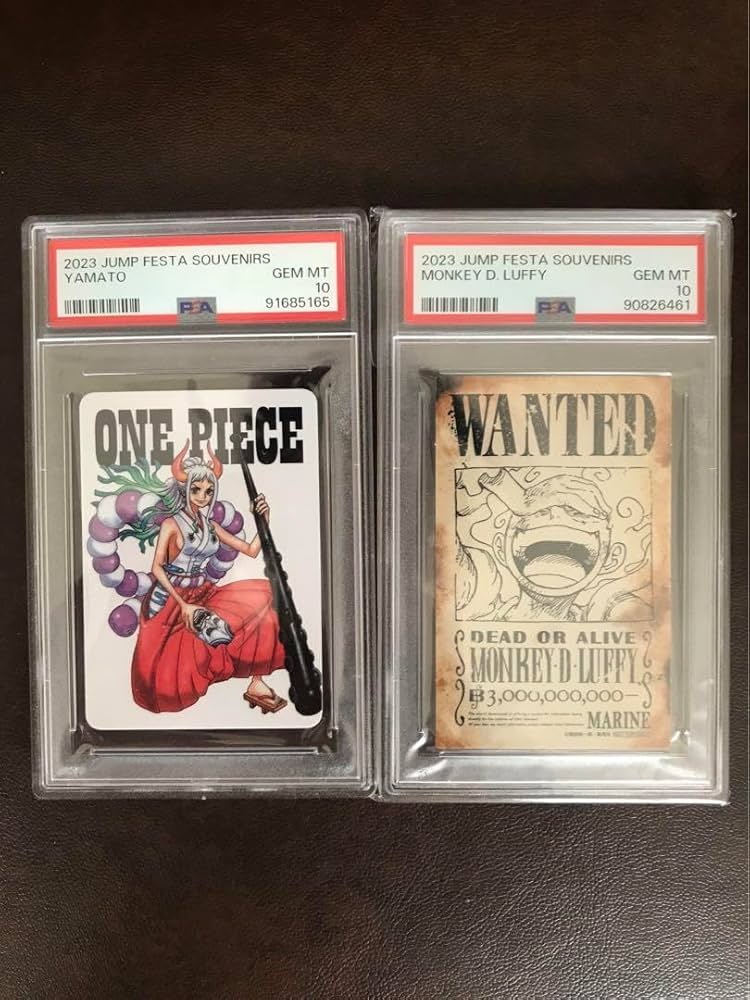 Amazon.co.jp: PSA10 ジャンプフェスタ配布 ルフィ ニカ 手配書