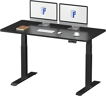 Amazon | FLEXISPOT スタンディングデスク 電動式昇降デスク 高さ調節