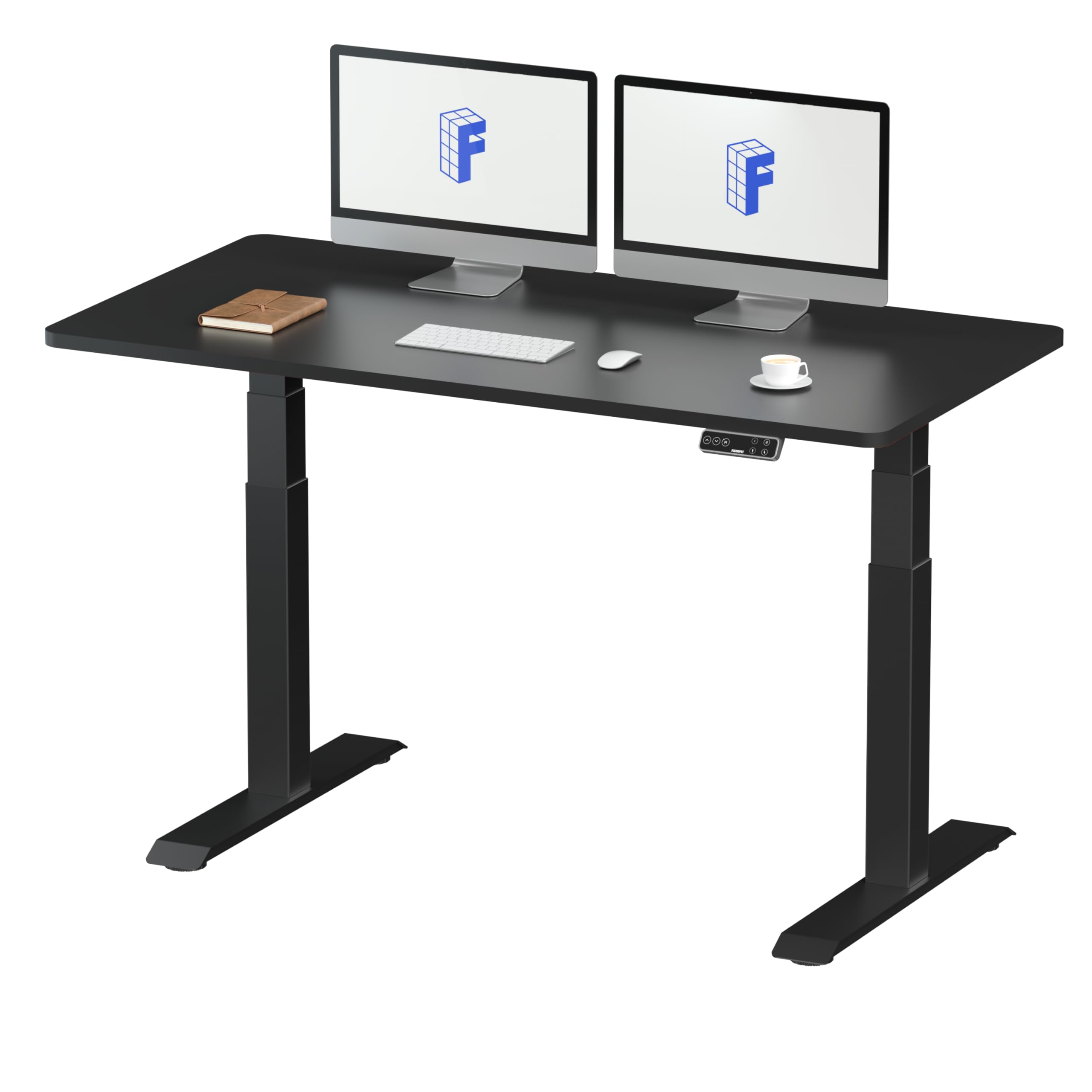 Amazon | FLEXISPOT スタンディングデスク 電動式昇降デスク 高さ調節