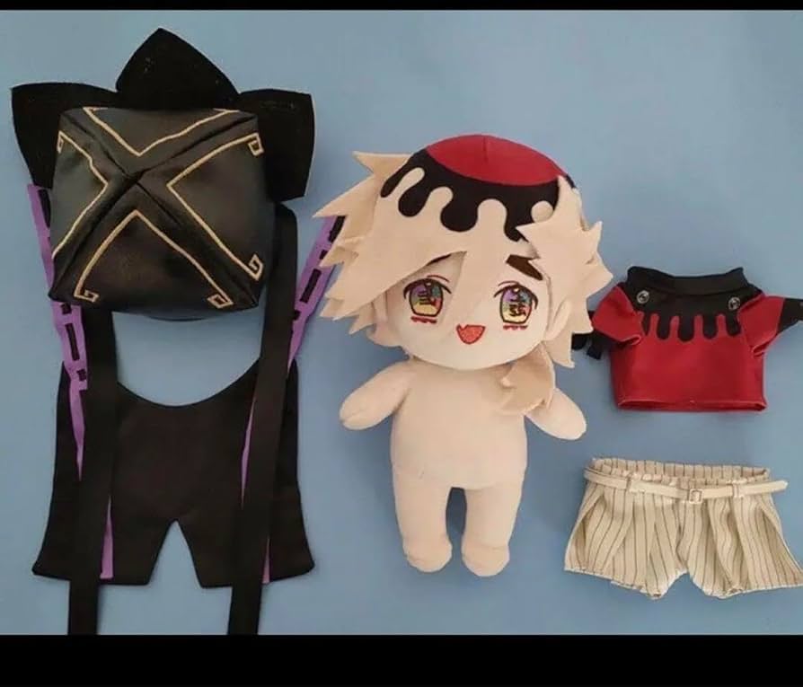Amazon.co.jp: 鬼滅 上弦の弐 童磨 20cm 着せ替え ぬいぐるみ : おもちゃ