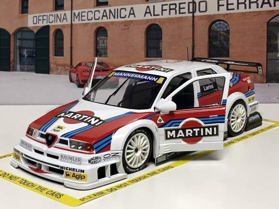 Amazon | Werk83 1/18 Alfa Romeo 155 V6 TI #8 DTM ITC 1995 Martini