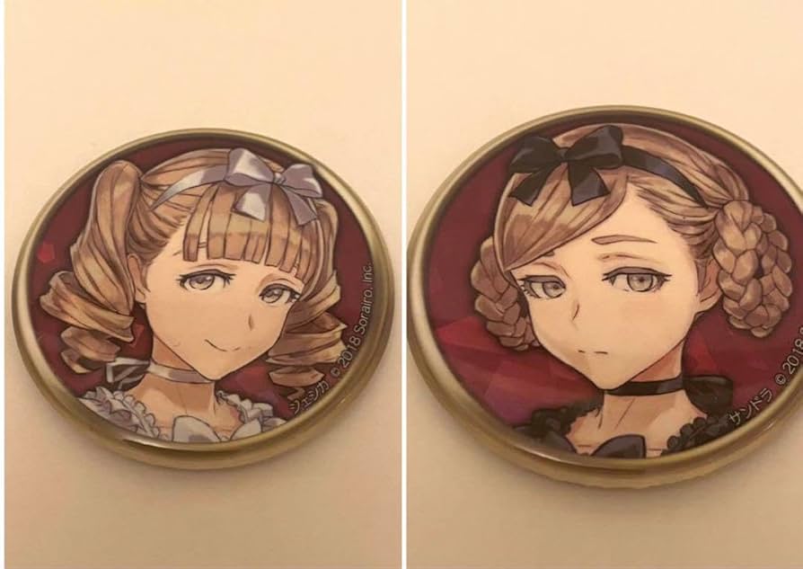 Amazon.co.jp: 人狼ジャッジメント SP2 サンドラ ジェシカ 缶バッジ 2