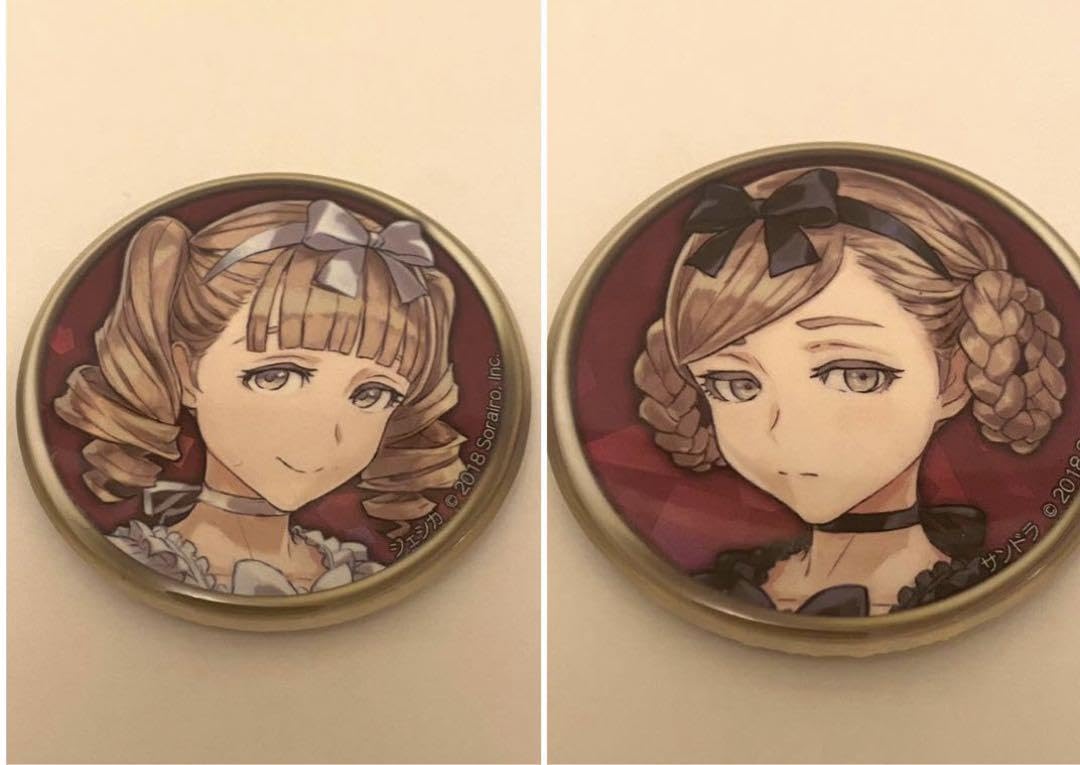 Amazon.co.jp: 人狼ジャッジメント SP2 サンドラ ジェシカ 缶バッジ 2