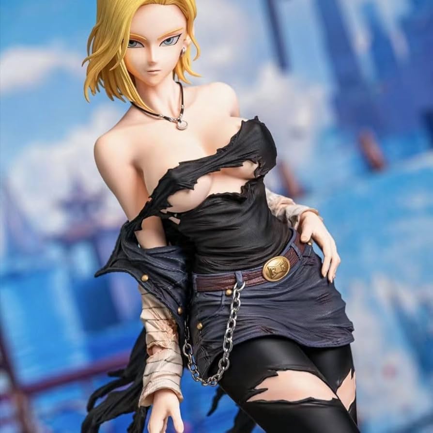 Amazon.co.jp: 人造人間18号 29cm ABS&PVC製 塗装済み 完成品