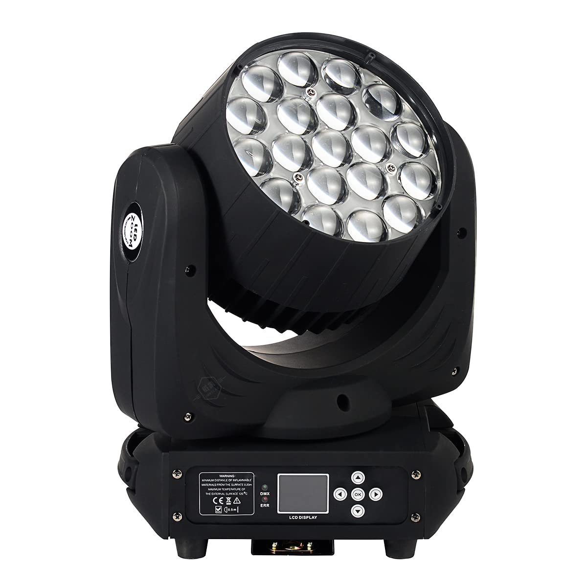 Amazon.co.jp : IMRELAX 15W×19個 RGBW 4in1 LEDs ムービングライト