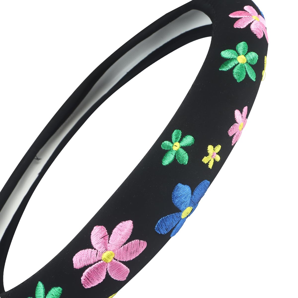 Amazon | Ferenu SHAKAR 刺繍 かわいい花 ハンドルカバー カラフル