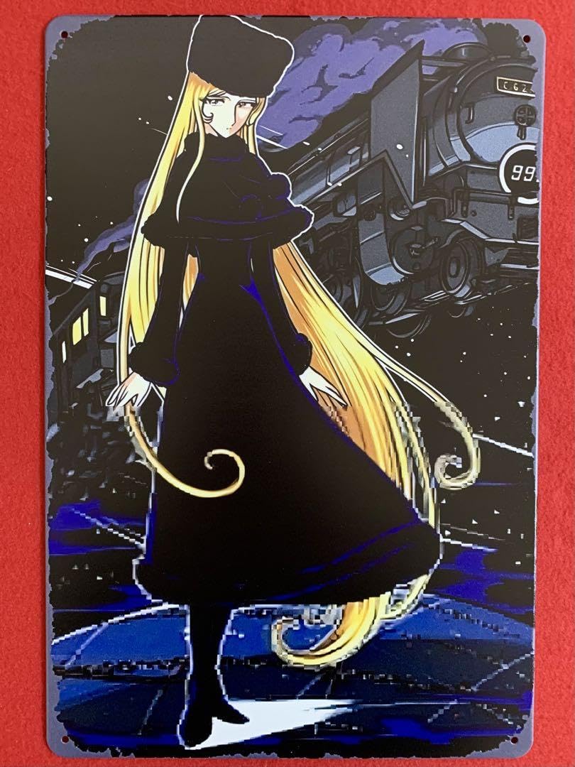 Amazon.co.jp: ◇銀河鉄道999 メーテル◇ポスター◇金属製◇30X20cm