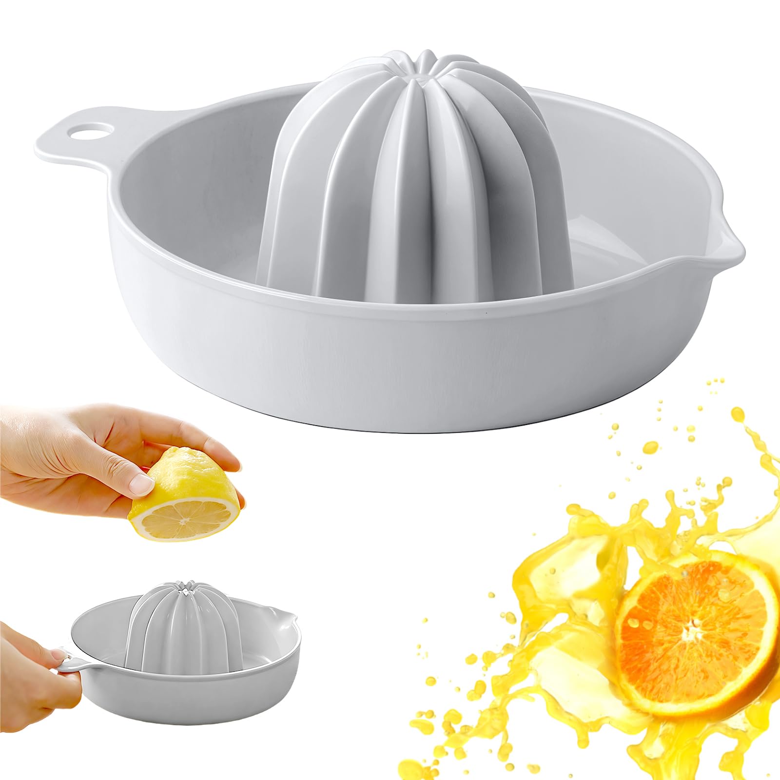 Amazon | Liroyal レモン絞り器 手動式ジュース抽出器