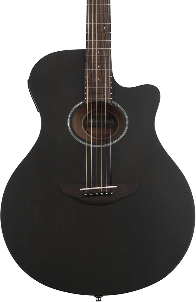 Amazon.com: Yamaha APX600M Thin Body Acoustic-Electric Guitar
