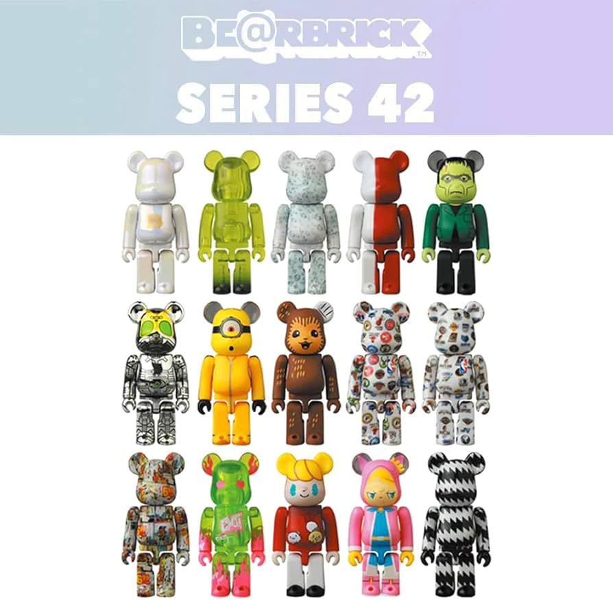 Amazon | BE＠RBRICK ベアブリック シリーズ 42 各全高約70mm 塗装済み