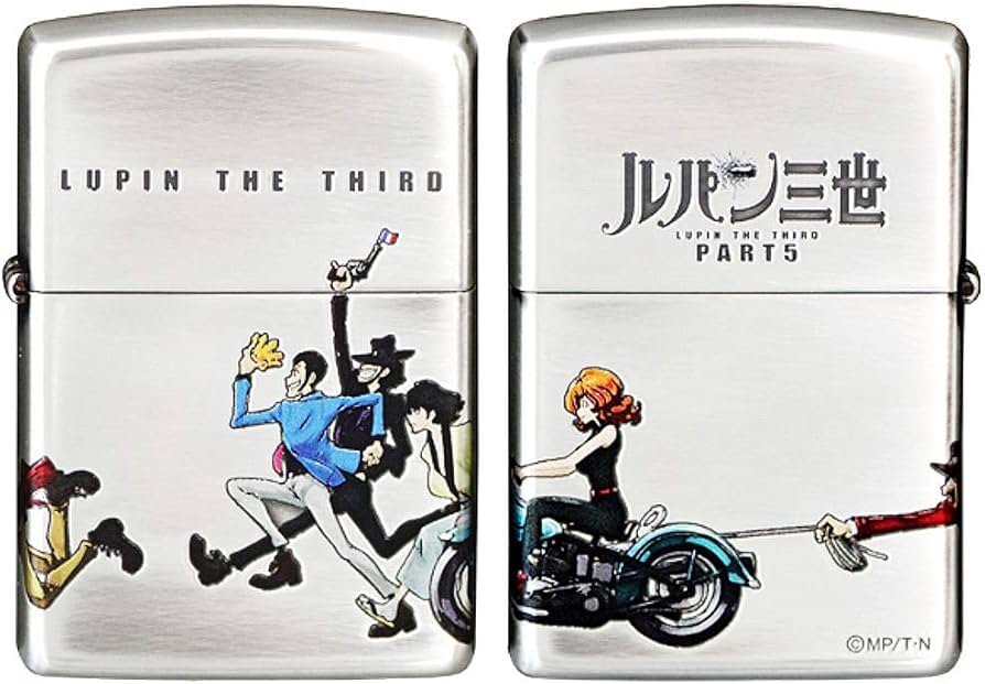 Amazon.co.jp: zippo ジッポー オイルライター ルパン三世 4サイド