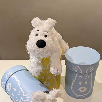 Amazon.co.jp: [タンタンの冒険] ぬいぐるみ スノーウィ/SOFT/Sサイズ