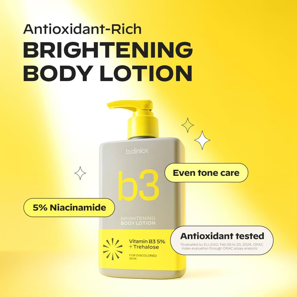 Amazon.com : b.clinicx Niacinamide 5% Brightening Body Lotion