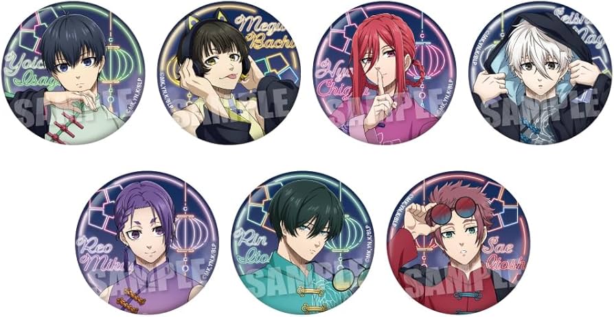 Amazon.co.jp: TVアニメ『ブルーロック』 トレーディング缶バッジ NEON