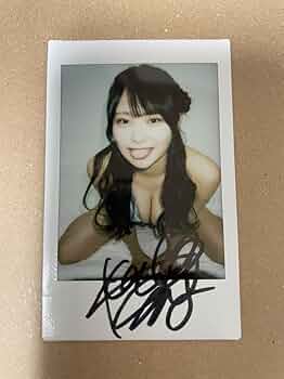 Amazon.co.jp: 桜井木穂 直筆サイン入り特典チェキ① : おもちゃ