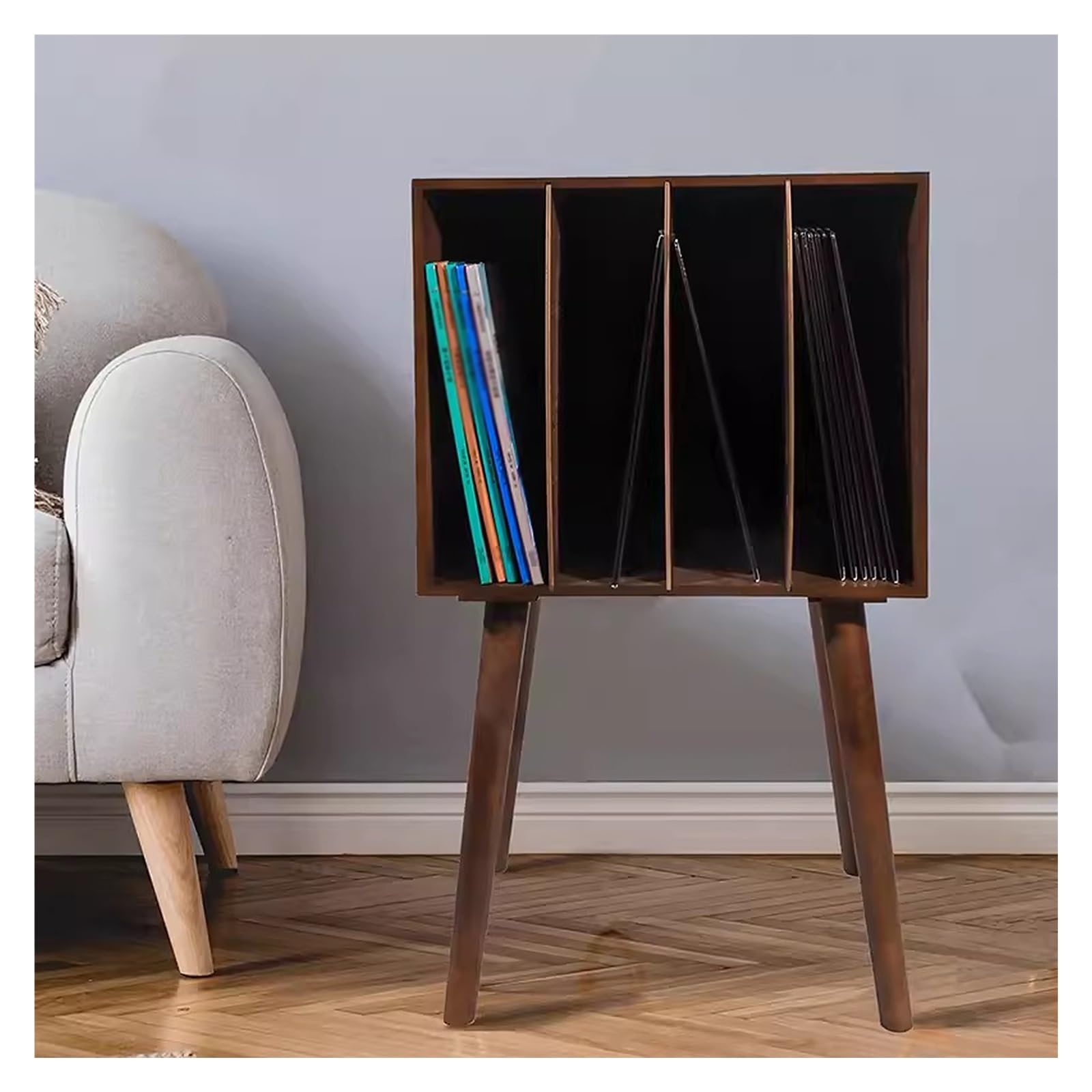 Amazon.co.jp: レコードラック ヴィンテージ 小型レコードプレーヤー