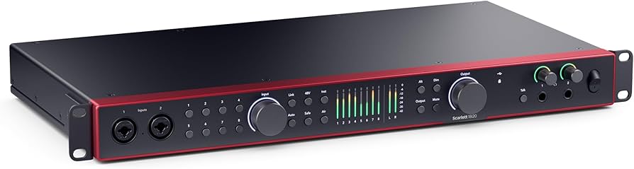 Amazon.com: Focusrite Scarlett 18i20 4th Gen USB Audio Interface