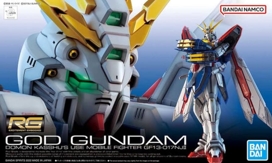 Amazon.co.jp: Bandai Spirits RG Mobile Fighter G Gundam God Gundam