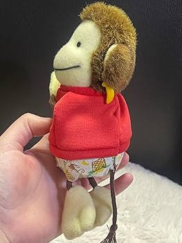 Amazon.co.jp: レトロ サンアロー バナナチッピー ぬいぐるみ サル