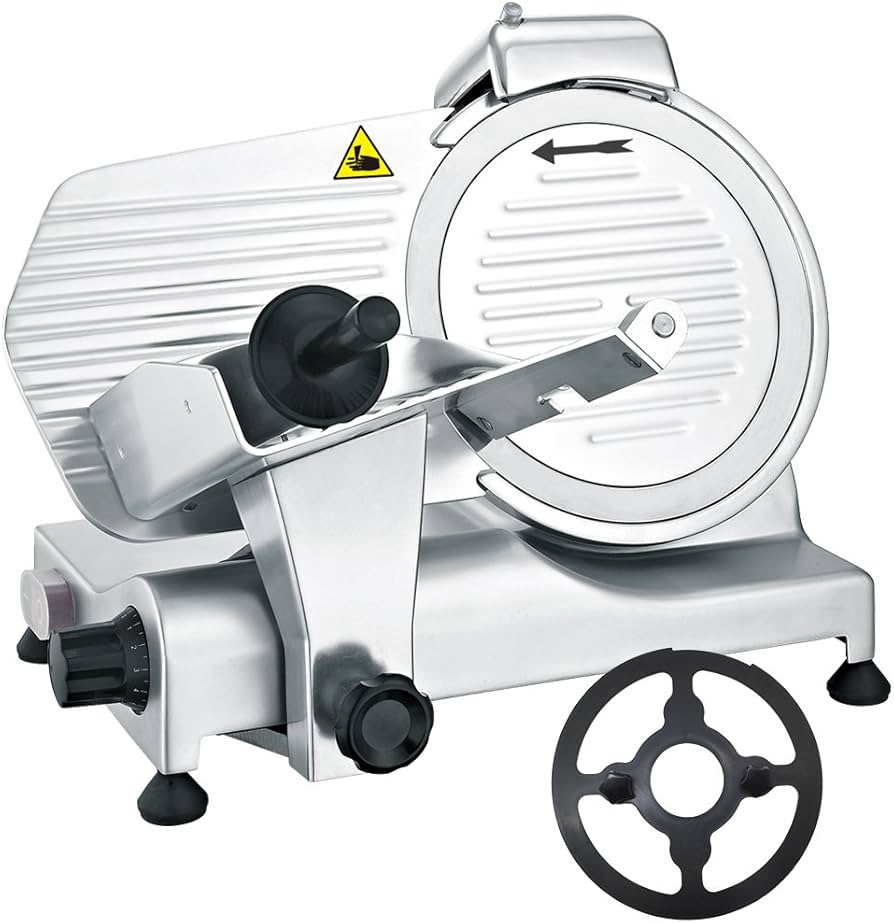 Amazon | 業務用 ミートスライサー 電動 肉スライサー【回転刃250mm