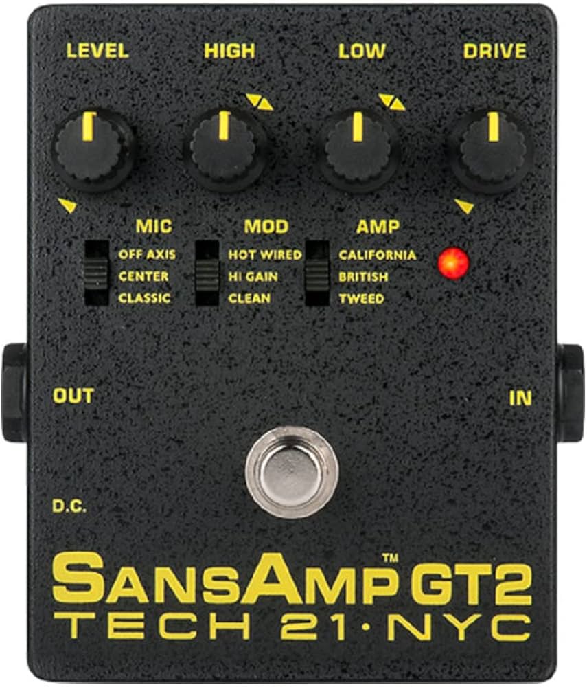 Amazon | TECH 21 GT2 サンズアンプ SansAmpギター用アナログアンプ