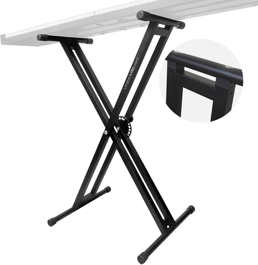 Amazon.co.jp: Longeye キーボードスタンド X型 【強化設計で安定性