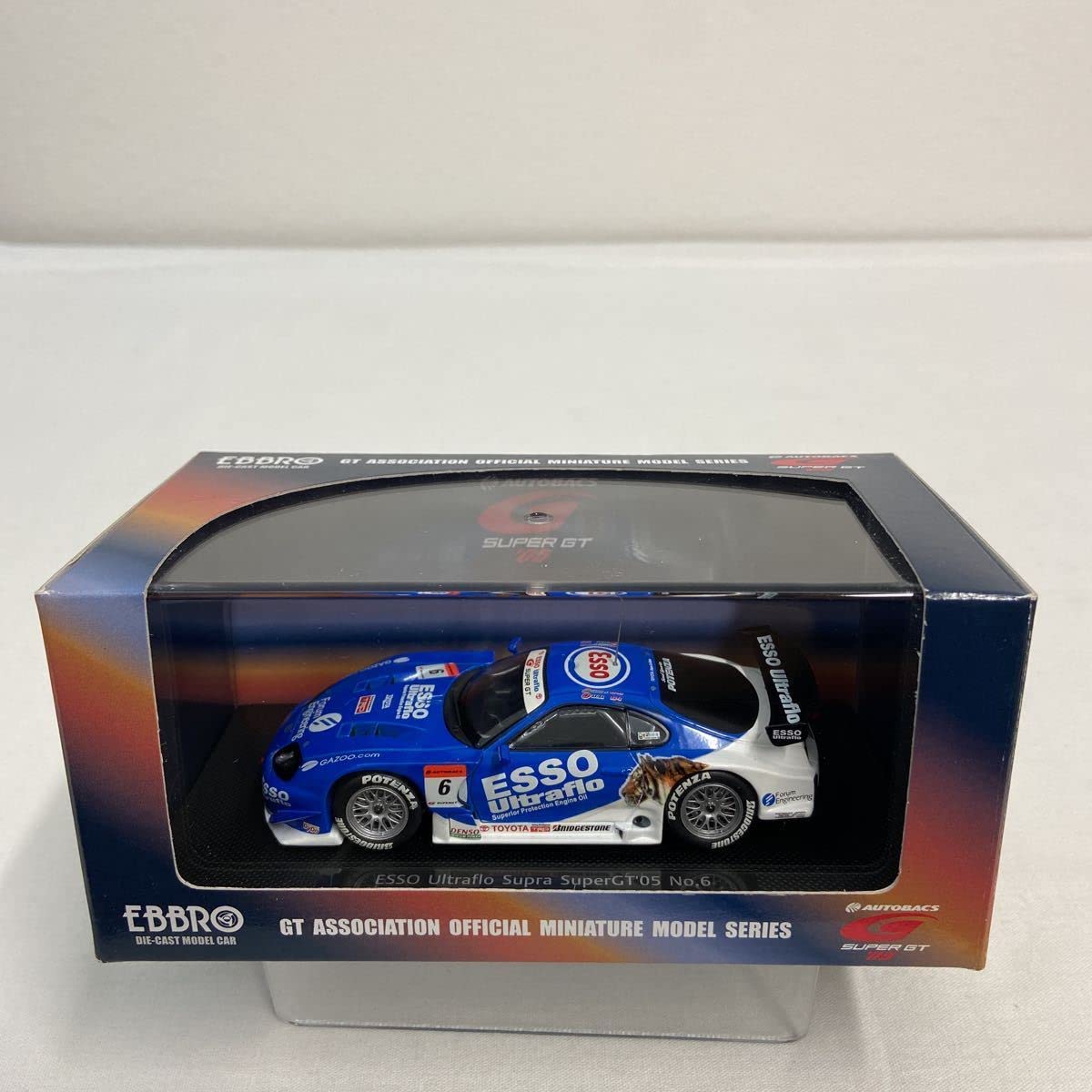 Amazon | EBBRO 1/43 ESSO Ultraflo Supra SUPER GT500 2005年 #6